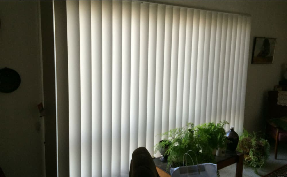 image of vertical blind in the office