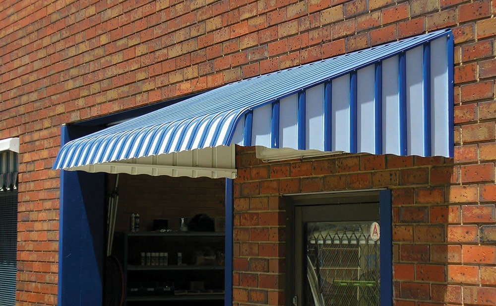 image of blue Kingston Awnings