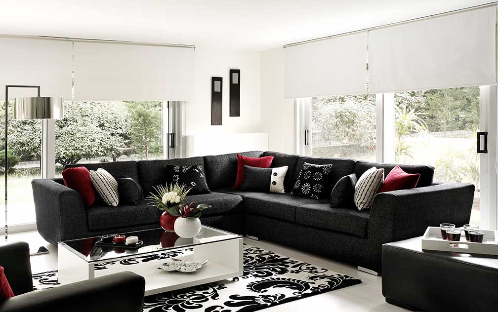 image of roller-blinds-product-living-area